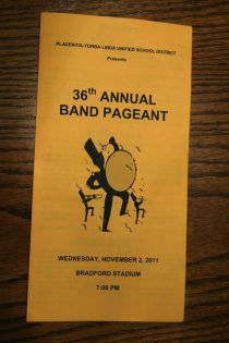 2011-11-02 District Band Pageant