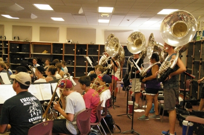 2014-08-11 First Day of Band Camp